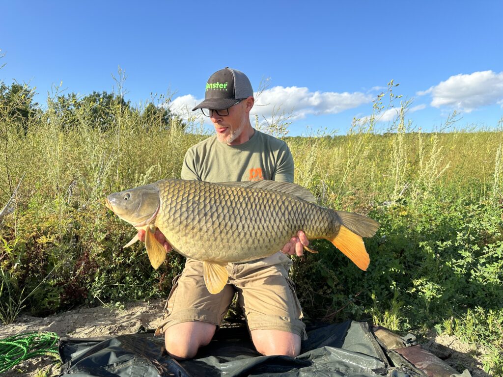 Large carp caught on Last Mountain Lake Saskatchewan